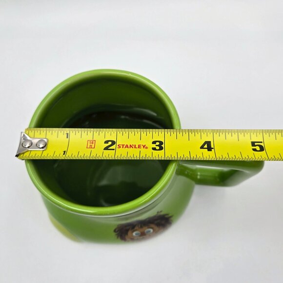Disney The Good Dinosaur Spot Mug Green Character Foot Shaped Pixar Parks Read - Picture 3 of 10